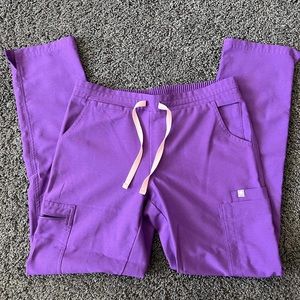 FIGS YOLA SCRUB PANTS ULTRAVIOLET
